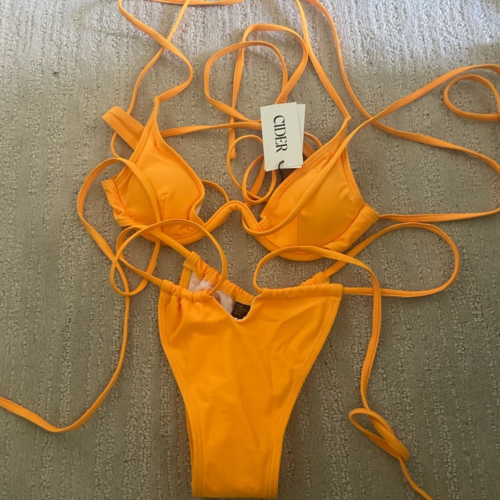 Yellow String Bikini (BRAND NEW w/tags!!)